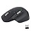 Logitech MX Master 2S Wireless Mouse, Multi-Device, Bluetooth or 2.4GHz Wireless with USB Unifying Receiver, 4000 DPI Any Surface Tracking, 7 Buttons, Fast Rechargeable, Laptop/PC/Mac/iPad OS - Black image 1