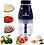 Homeberg Turbo Electric Vegetable Chopper | 300W with Variable Speed and Pure Copper Motor | Dual Layered SS Blades, 700ml Capacity for Meat, Vegetable, Fruit, Baby Food, Nuts - HC300 image 1