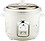Everest EV 18 Electric Rice Cooker with 2 Aluminium Cooking Pans (1.8 L, White) (Elite) image 1