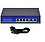ITS 4+2 PoE 6 Port Smart Switch with 4 PoE and 2 Uplink Ports image 1