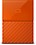 WD My Passport 1 TB Wired External Hard Disk Drive (HDD)(Orange) image 1