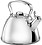All-Clad E86199 Stainless Steel Specialty Cookware Tea Kettle, 2-Quart, Silver image 1