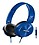 Philips Shl3095Bl/94 Dj Style Monitoring Headphone With Mic (Blue) image 1
