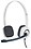 Logitech H150 Wired On Ear Headphones With Mic (White) image 1