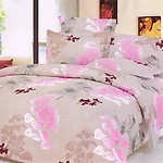 Sweet Dreams Designer Double Bedsheet With 2 Pillow Covers (TD-5538)