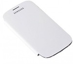 RKA Leather Flip Cover for Samsung Galaxy Y Duos S6102 - White
