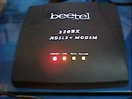 Beetel ADSL2+ Used Modem Model No. 220BX