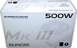 OCZ Silencer Mk III 500 Watts Power Supply - White &amp; Black