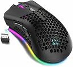 Tobo Lightweight Gaming Mouse, Honeycomb Design Rechargeable Wireless Gaming Mouse