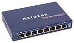 Netgear Prosafe 8 Port Gigabit Smart GS108T Network Switch, multicolor
