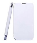 Feomy Flip Cover for Samsung Galaxy Ace S5830 - White