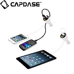 Capdase Pico G2 Dual Usb Car Charger for iPod/iPhone/Smartphones (White)