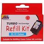 Turbo Refill Kit For Canon 41 Colour Ink Cartridge