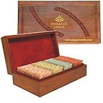 Organic India Super Deluxe Wooden Gift Box