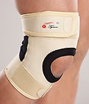 Tynor Cap Brace Sportif Neoprene Knee Support (L, Beige)