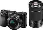 Sony Alpha ILCE-6000Y (Body with SELP1650 and SEL55210 Lens) DSLR Camera