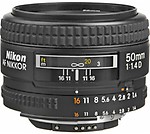 Nikon AF 50mm Lens F1.4d