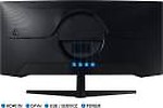 SAMSUNG 34 inch Curved Full HD Monitor (LC34G55TWWWXXL)  (Response Time: 1 ms)