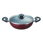Prestige Non Stick Omega Deluxe Kadai 260 mm with Lid (Induction Based)