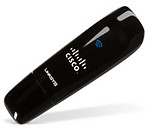 Cisco Dual-Band Wireless-N USB Adapter (Black)