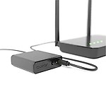 Cuzor 9V up to 1A UPS for Wi-Fi Router | Power Backup for Router Supports 9V 0.6A | Upto 4 Hour Backup | 1 Year Warranty