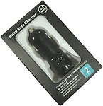 Capdase Dual USB Car Charger for BlackBerry Q10 (Black) - CA00-PG01