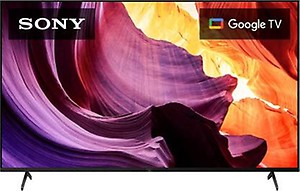 SONY 189.3 cm (75 inch) Ultra HD (4K) LED Smart Android TV  (KD-75X80K) price in India.