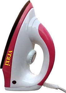 Vraxi Fortified 1000 W Dry Iron(Red) price in India.