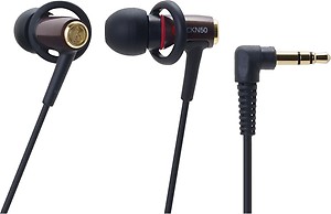 Audio Technica ATH-CKN50 Premium Compact Line in Ear Headphones (White) price in India.