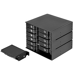 SilverStone Technology RL-FS212B Front Bay Hot-Swapable Hard Drive Enclosure price in India.