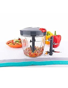 VIP Mini Handy and Compact Vegetable Chopper,Cutter,Mixer Jumbo with 6 Blades for Effortlessly Chopping Vegetables and Fruits for Your Kitchen (12420, Block, 900 ml) price in India.