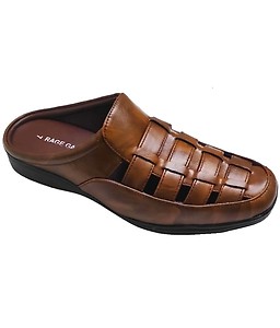 RAGE GAZE - Brown Men's Sandals