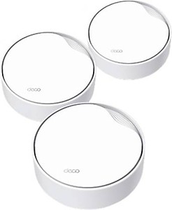 TP-Link Deco X50-PoE(1-Pack) AX3000 Whole Home Mesh WiFi 6 System with PoE Router | Seamless AI | HomeShield | 3000 Mbps Wireless Dual Band | Multi-Gig 2.5 Gbps price in India.