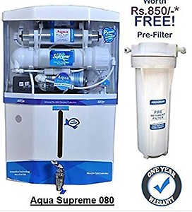 Yash Aqua Aqua Supreme RO + UV/UF + TDS Water Purifier,White price in India.