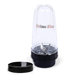 Prime Plus Abs Plastic Bullet Jar 530 ML Mixer Grinder Attachment Black Colour price in India.