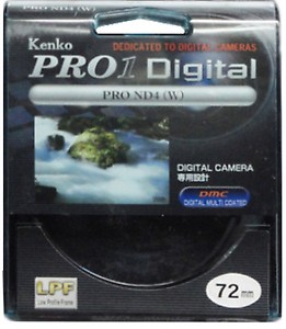 Kenko Pro 1D ND4 (W) 72 mm Filter price in India.