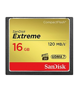 SanDisk Extreme CompactFlash Cards, 16GB price in India.