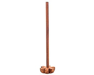 The Indian Arts Wooden 9 Inch Handmade Mixer Blender (Jarni) price in India.
