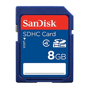 SanDisk 8GB Class 4 SDHC Memory Card (SDSDB-008G-B35) price in India.