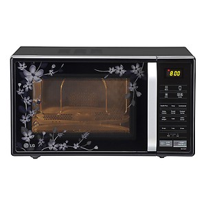 LG 21 Ltrs MC2144CP Microwave Oven Convection Microwave OvenBlack Paradise Floral price in India.