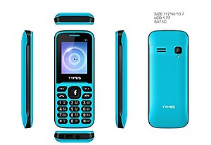 TYMES Y1 Ultra 1.8 Inch Display Cell Phone With Digital Camera (Grey and Black) price in India.