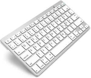 FKU Premium Series Ultra Slim Mini Wireless Laptop Keyboard