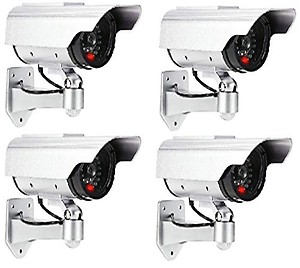 Drake LED Dummy Security Camera Realistic Look CCTV Fake Bullet Camera Dummy Camera (4) price in India.