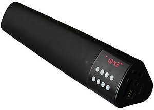 Portronics Pure Sound POR 102 Portable Speaker with FM, USB, AUX-In & MicroSD card support - 2W(Black) price in India.