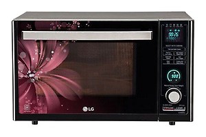 LG 32 L Charcoal Convection Microwave Oven  (MJ3286BRUS, Black) price in India.