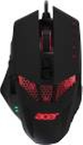 Acer Nitro NMW810 Wired Optical Gaming Mouse I Upto 4000 DPI I Six-Level Adjustable DPI I Eight Buttons Including Burst Fire I RGB: Six Lighting Modes (Changes with DPI) I Black price in India.