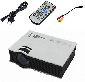 UV Uc40 (800 lm / Remote Controller) Portable Projector  (White) price in India.
