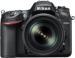 Nikon D7200 (with AF-S 18-105mm VR Kit Lens) DSLR Camera with 16GB Card and Carry Case (Black) price in India.