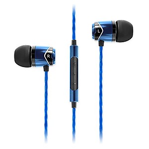 Soundmagic E10C in-Ear Headphones with Mic (Black/Gold),Wired price in India.