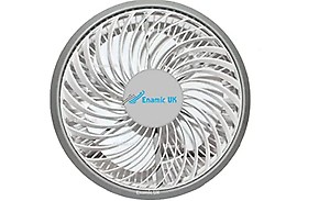Enamic UK Plastic Roto Grill Cabin Fan 12 Inch 300 MM High Speed Copper Motor || Celling Fan Wall fan Comfortable in All Room Limited Edition || Make in India || Cabin || @545 price in India.